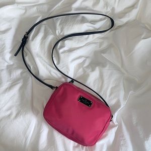 Kate Spade New York Crossbody bag. Pink Nylon.